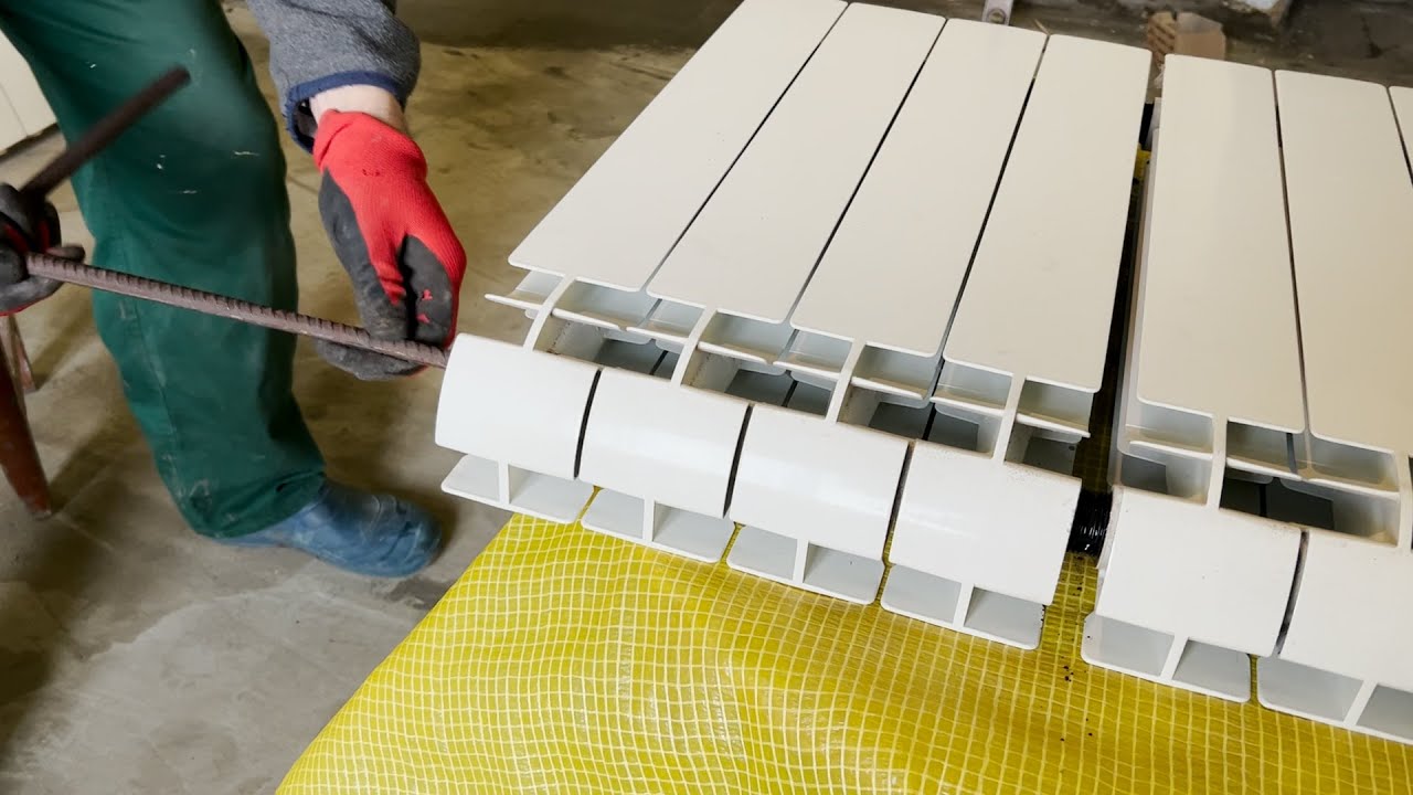 How to connect sections of a bimetallic radiator with a homemade key