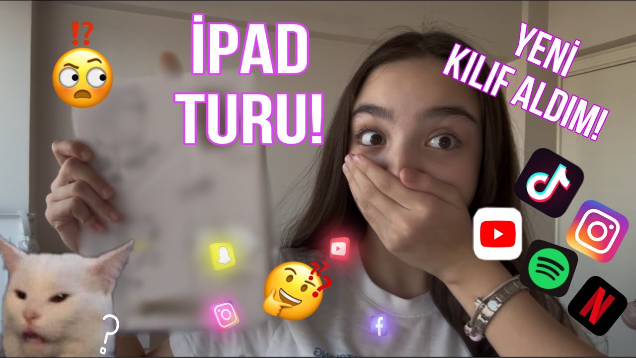 İPAD TURU! İPADIMI G&Ouml;STERİYORUM😱