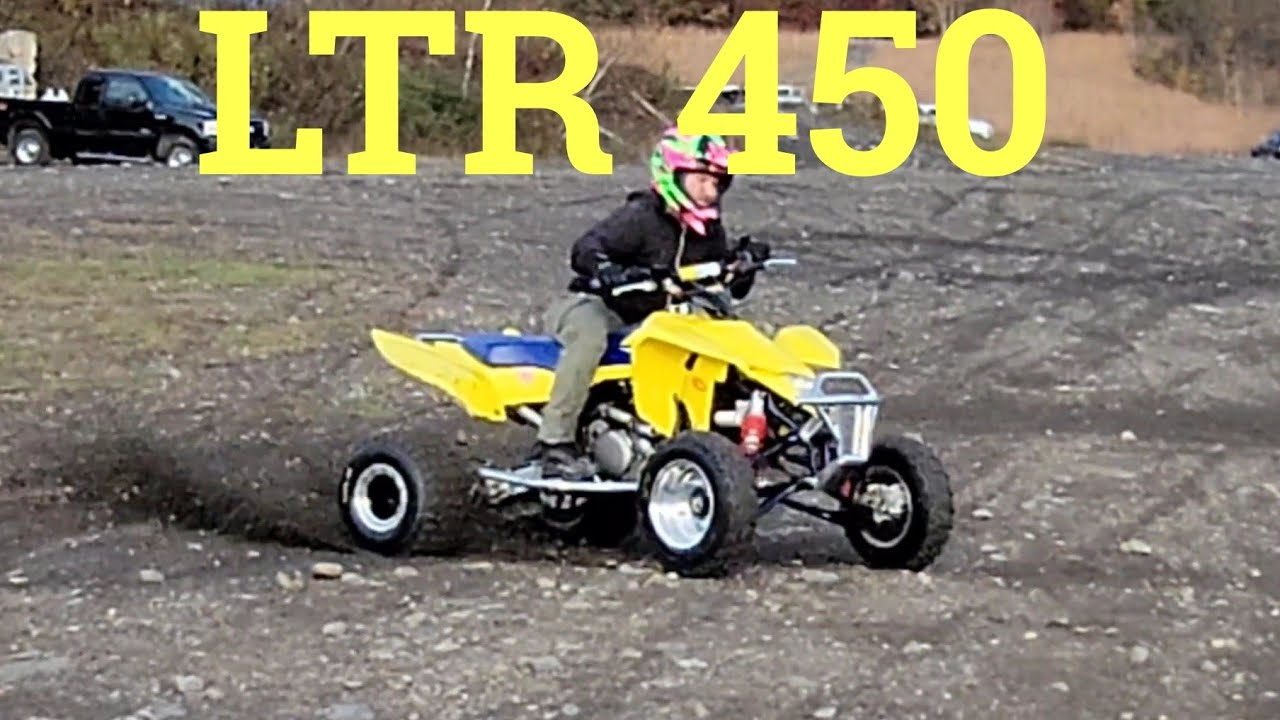 Suzuki LTR 450 | Time to make the donuts! Race ready fastest baddest?