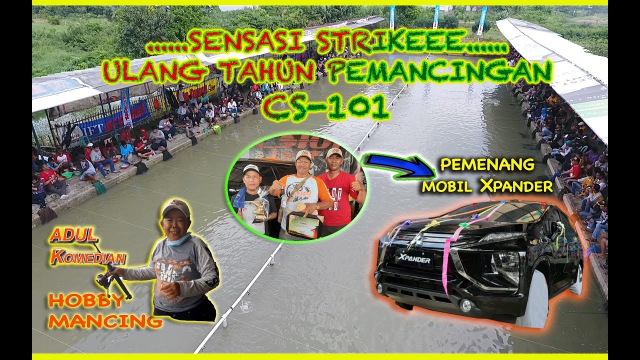 TIKET 10,3 JUTA DI ULANG TAHUN PEMANCINGAN CS-101 JOGLO HADIAH MOBIL