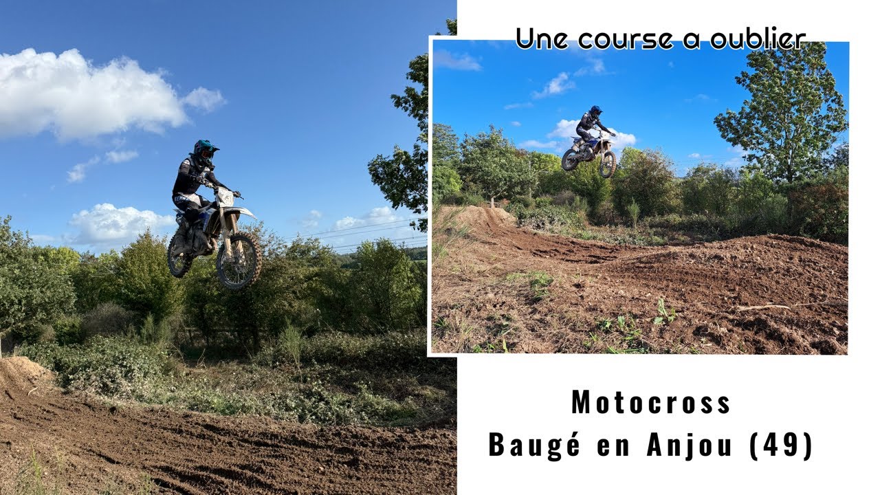 Motocross Baugé en Anjou 2025, ligue 125 Pays de la Loire//GoPro