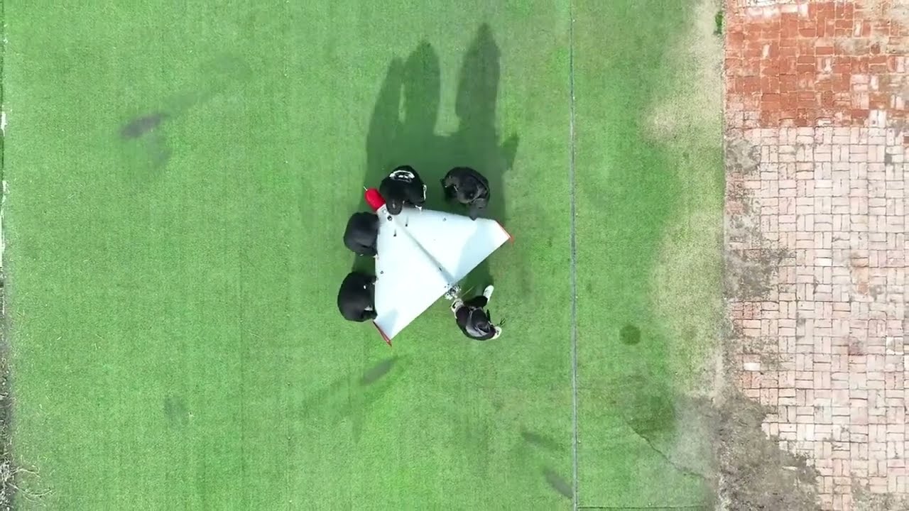 Aerostrike-10 Delta-wing Fixed-wing Drone Field Flight