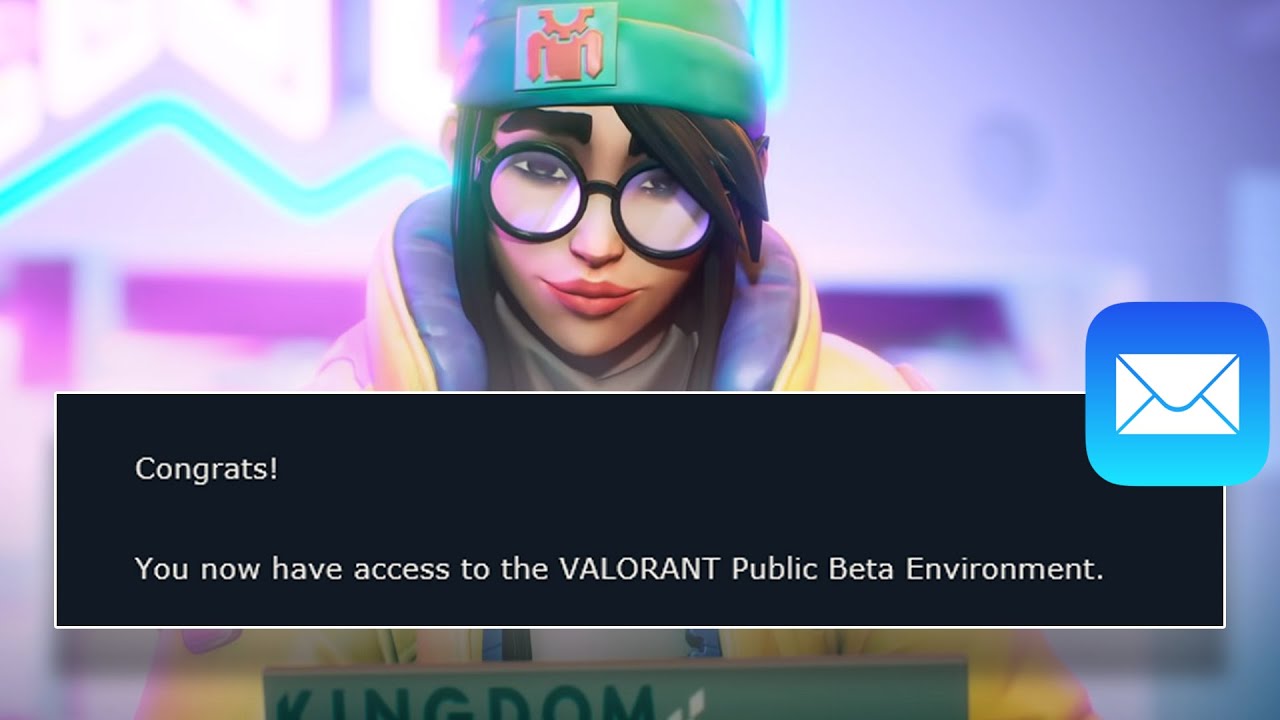 When do they send out invites for the Valorant PBE?