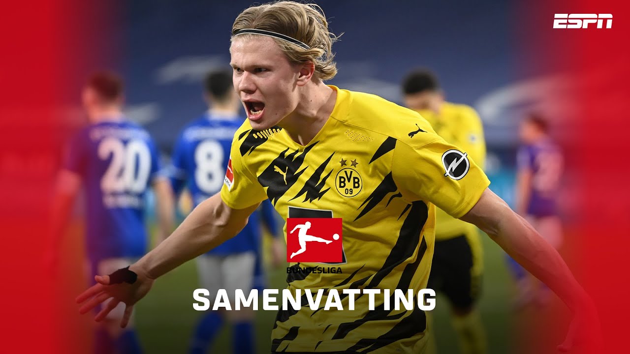 ONGELOOFLIJK! 👽 Haaland is buitenaards! | Samenvatting Schalke 04 - Borussia Dortmund