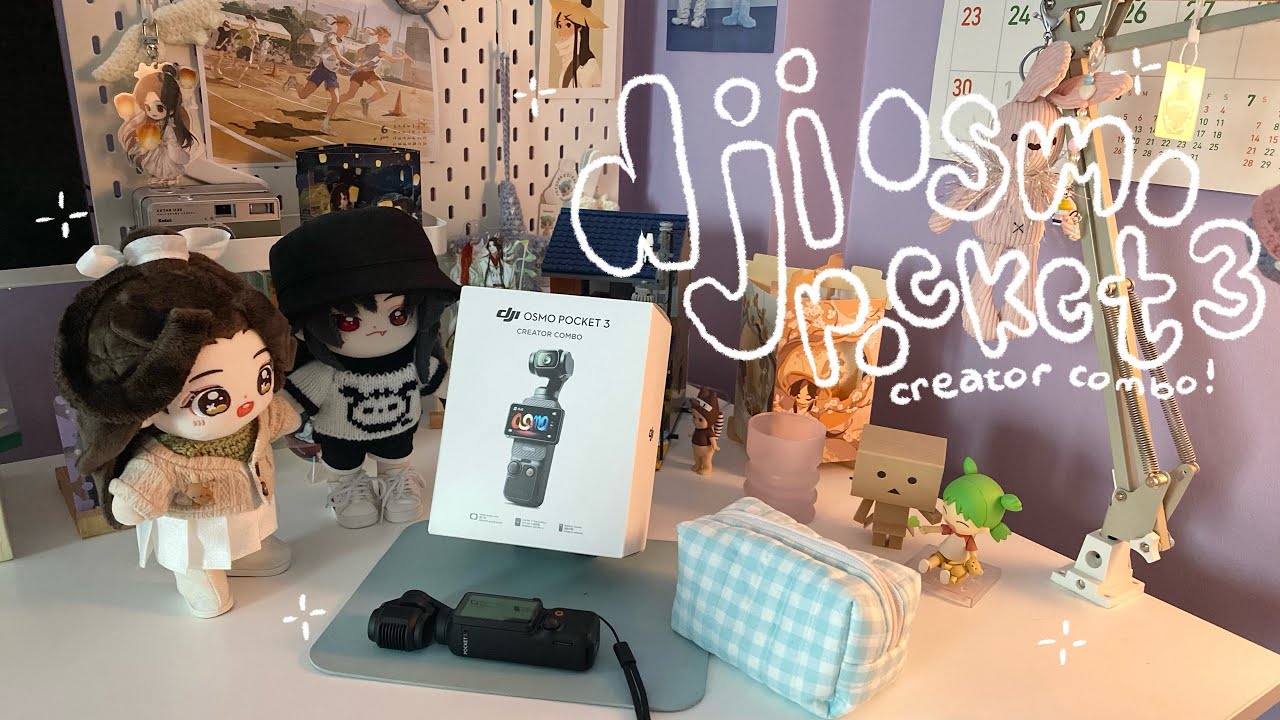 unboxing & test vlog 📦 DJI Osmo pocket 3 + cute accessories ⭐️ DJI vs Canon g7x mark iii comparison