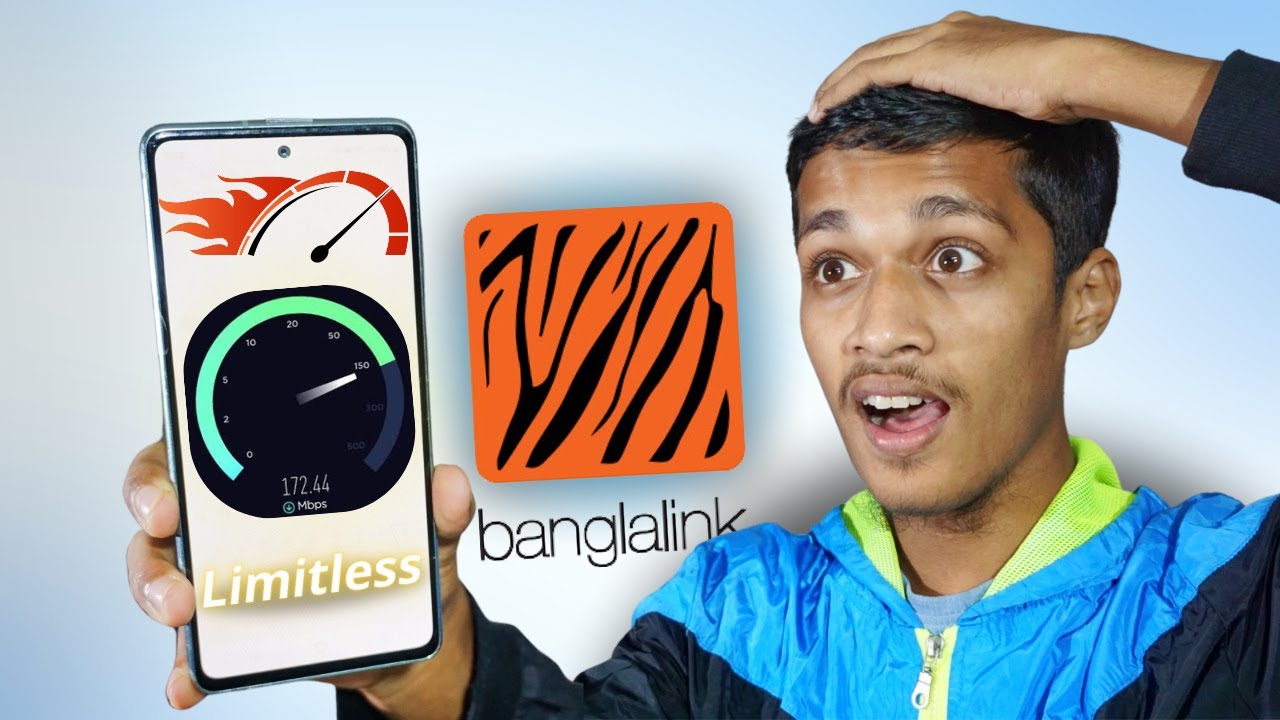 Limitless Internet With Hotspot Test - Banglalink !