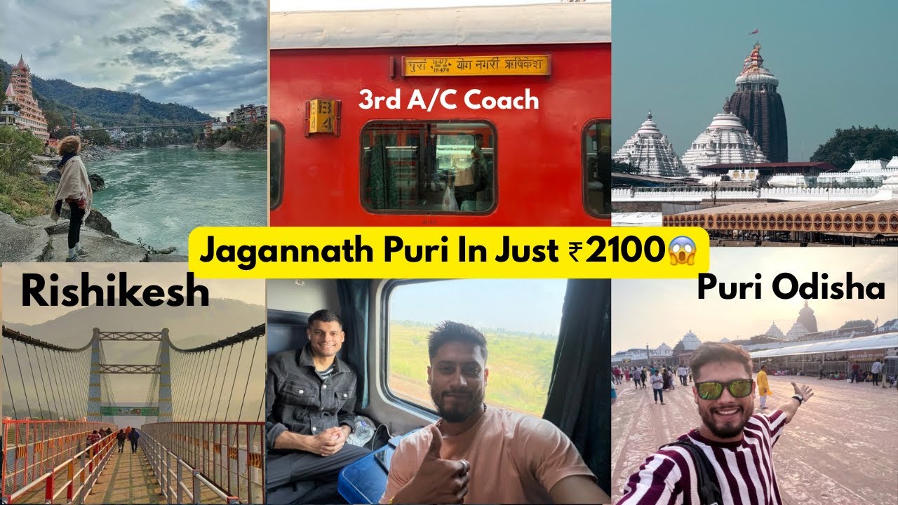 18478 Kalinga Utkal Express - Yog Nagri Rishikesh To Jagannath Puri