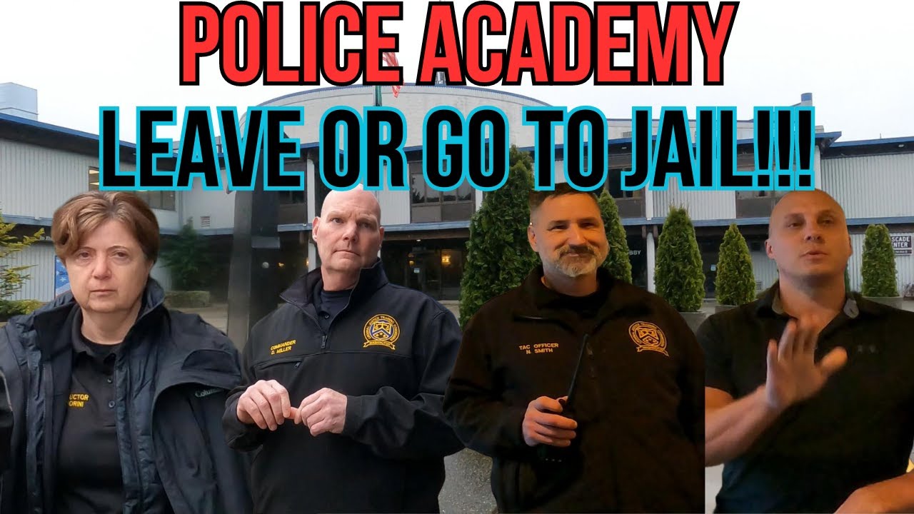 POLICE ACADEMY - LEAVE OR GO TO JAIL!!!