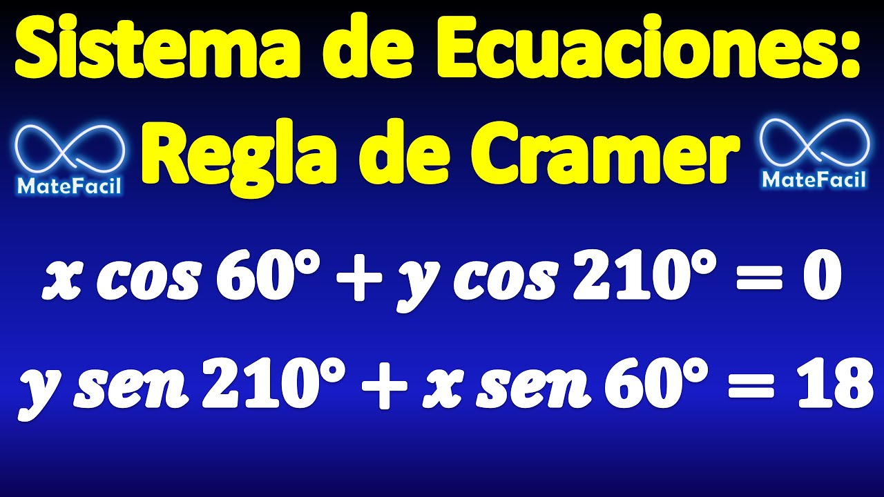 Sistema de ecuaciones con seno y coseno