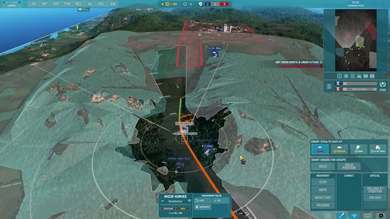 WARNO - Aquila Polish server PvP match - 06.01.2025 - NATO side - Territorialkommando Süd