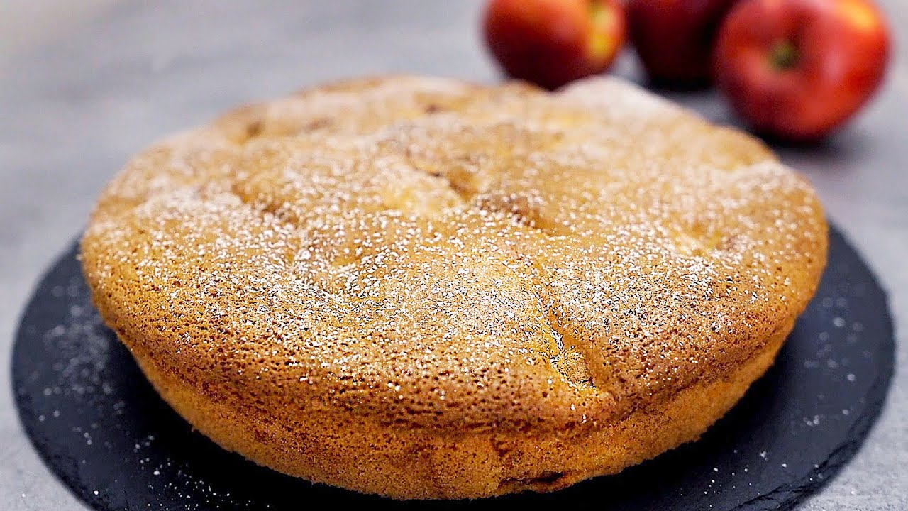 Мягкий и ЛЕГКИЙ ЯБЛОЧНЫЙ Пирог с курагой без масла 🍎 быстро и просто
