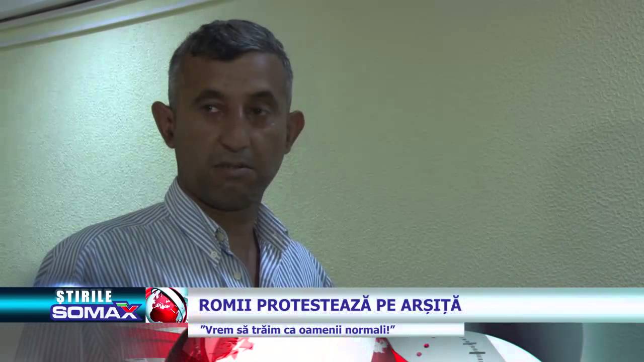 ROMII PROTESTEAZĂ PE ARŞIŢĂ