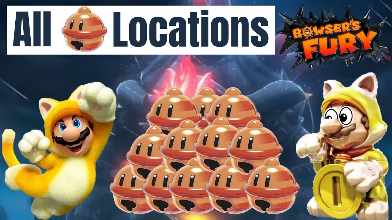 Bowser's Fury all Lucky Bell Locations