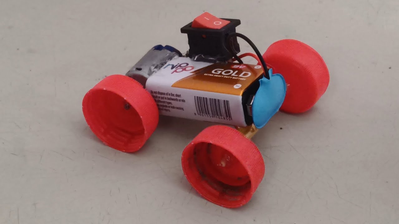Make a car from bottle caps at home || very simple idea's 💡|| homemade car toy #cartoon #car #toys 