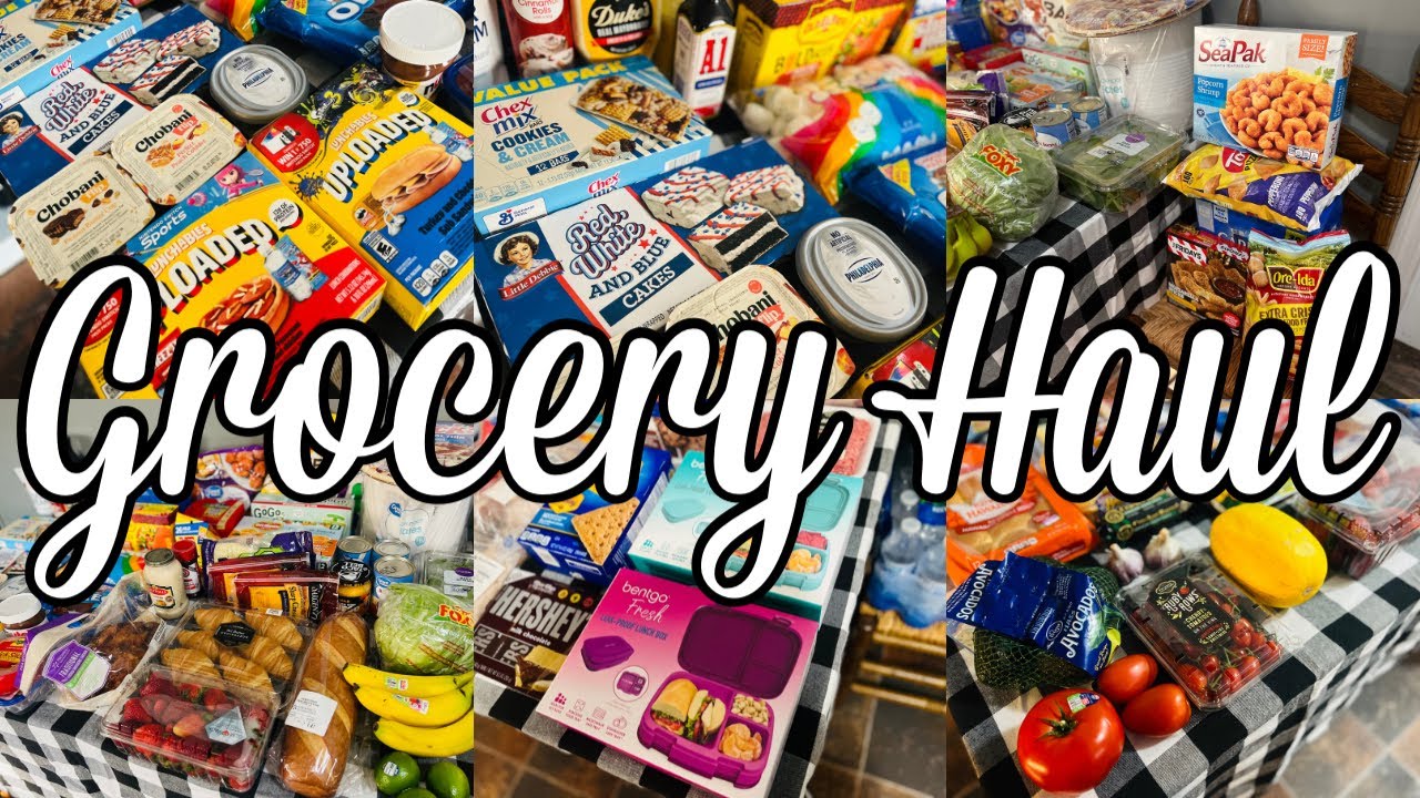 Walmart & Kroger Grocery Haul WITH PRICES | Kentucky Family of 4 | May 2023