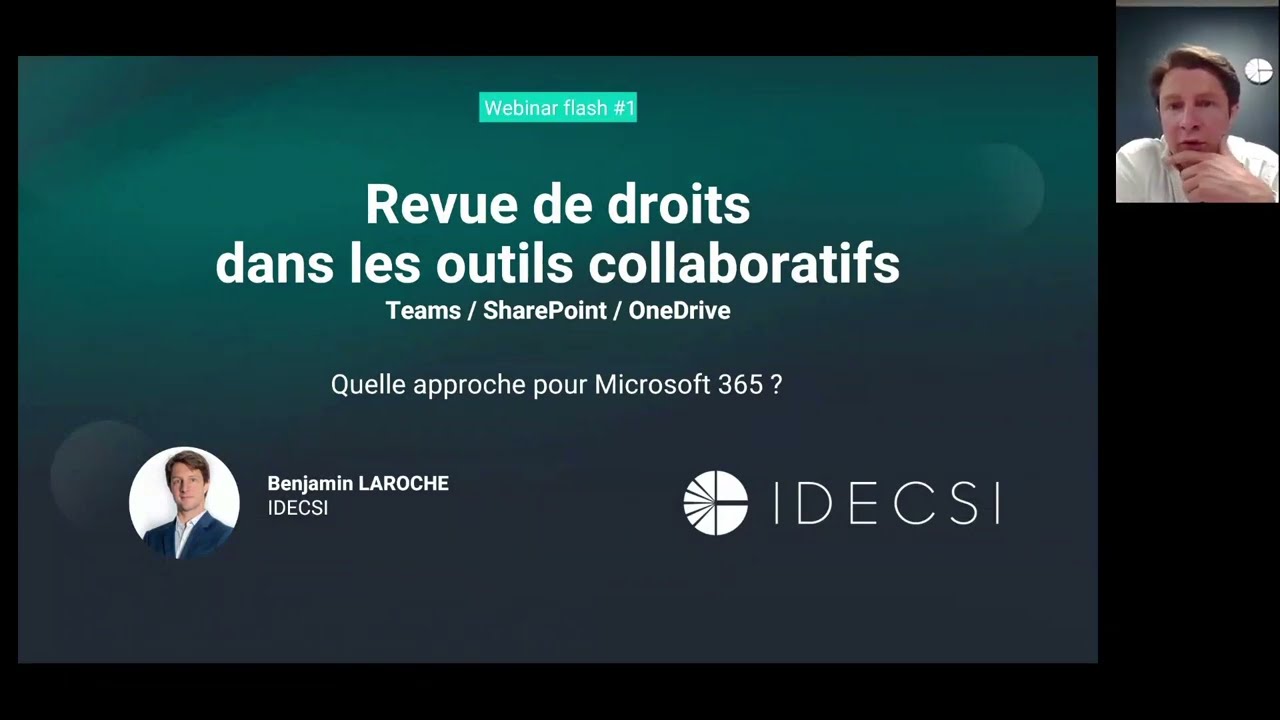 Revue de droits dans les outils collaboratifs Microsoft 365