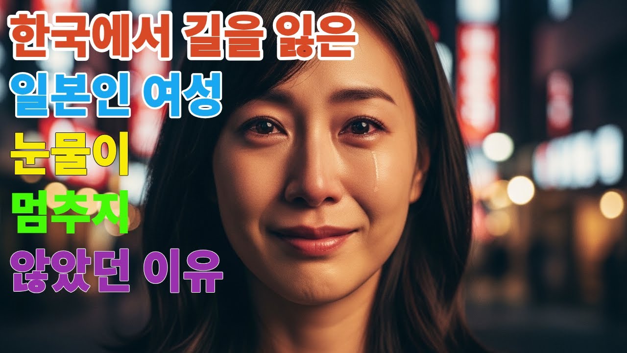 일본인 모델이 한국에서 눈물 흘린 진짜 이유 20년간 이어진 감동 실화