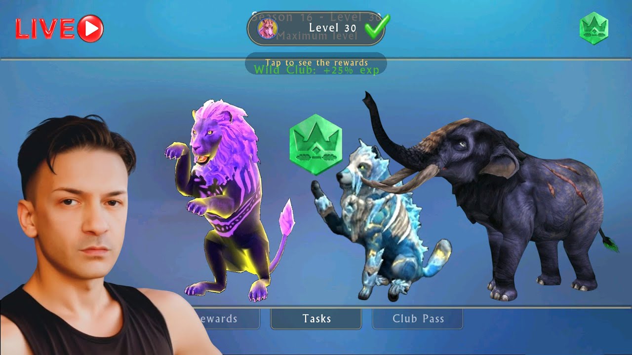 🔴 LIVE | WildCraft Season 16 DONE ✅ Lion LVL 209 and The Wolf |
