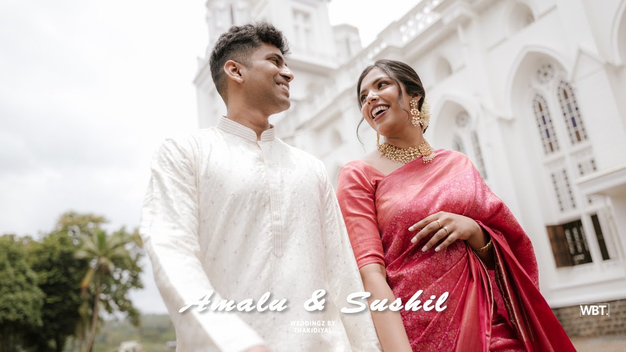 Amalu & Sushil | Engagement Highlights | Weddingz by Thakidiyal