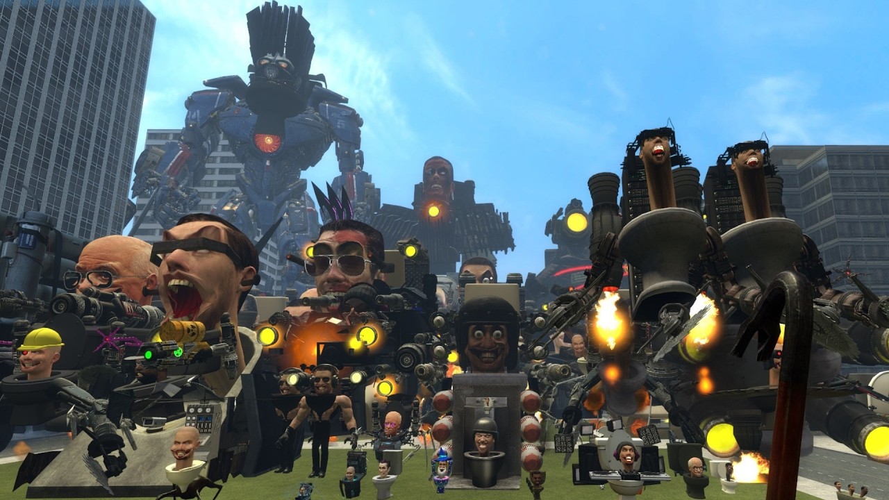 ALL SKIBIDI TOILET  VS. TITAN CAMERAMAN, TV MAN & SPEAKERMAN – A LEGEN SHOWDOWN - In Garry's Mod!