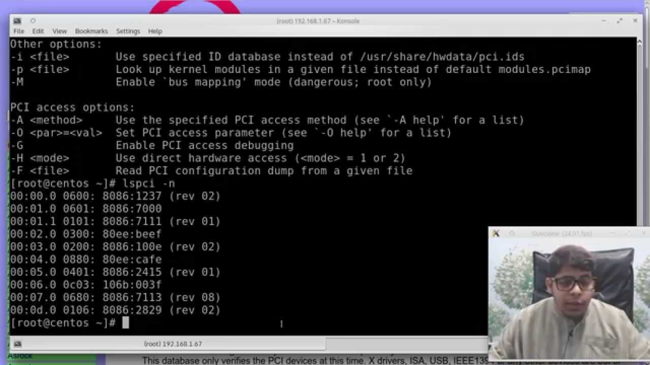 CentOS (RHCE): Hardware