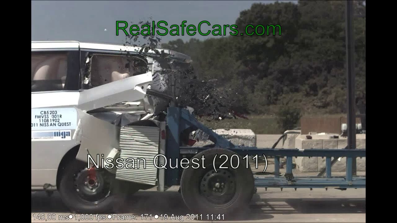 Minivan Rear-End Crash Tests | 50 MPH