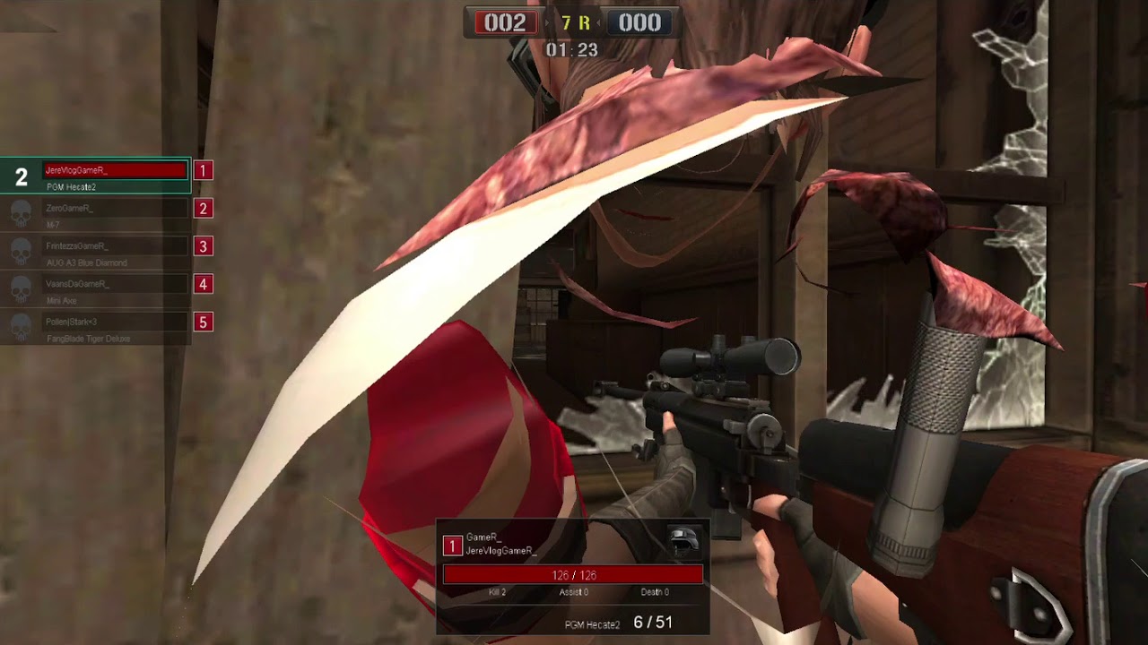 GameR_ vs StormBrasilian || CLAN WAR || POINT BLANK