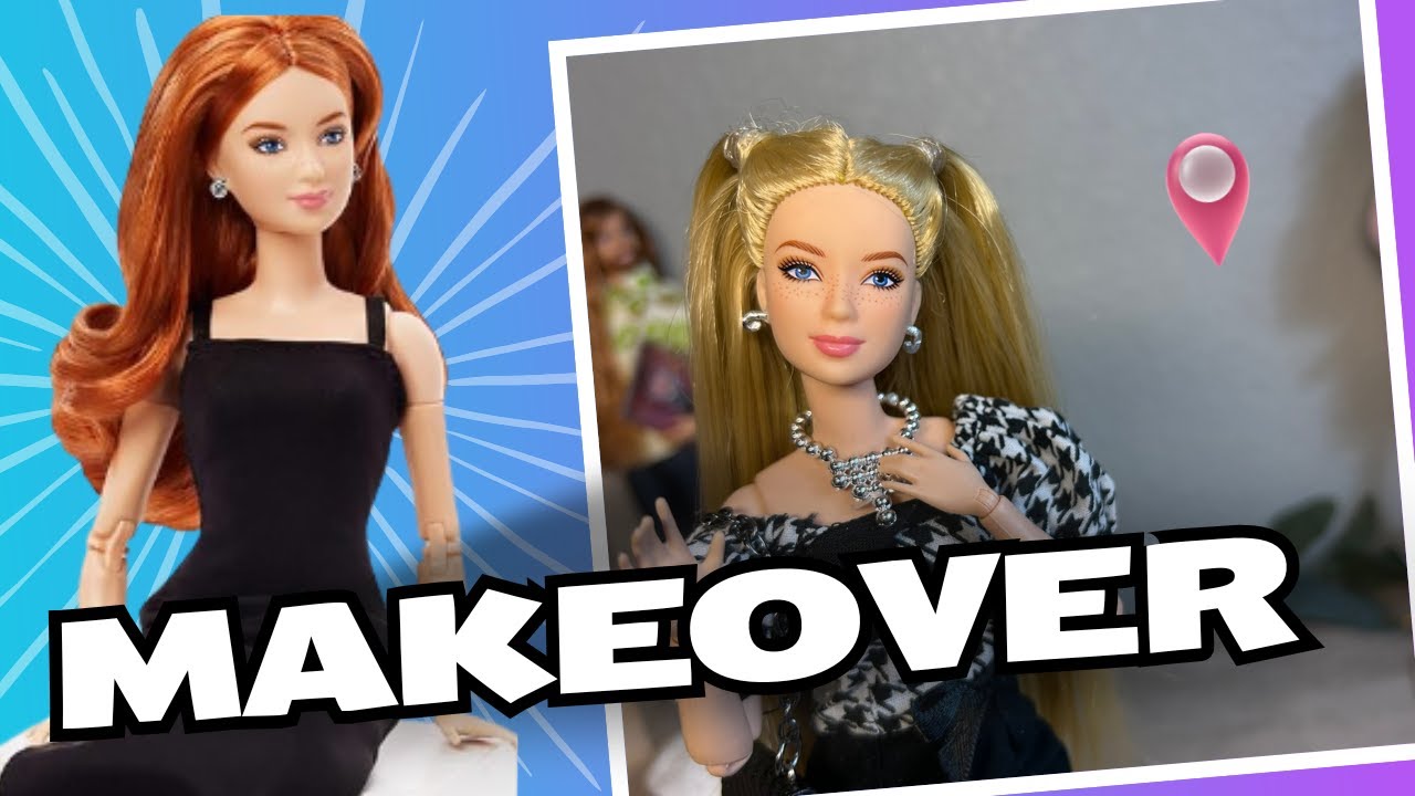 Fast & Fun Doll Reroot | Barbie Basics Restyle Transformation!