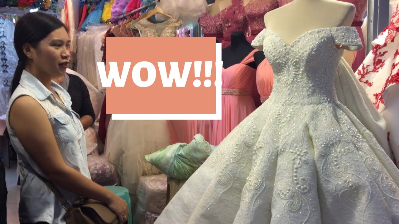 DIVISORIA WEDDING GOWNS!! 5K ONLY!!?