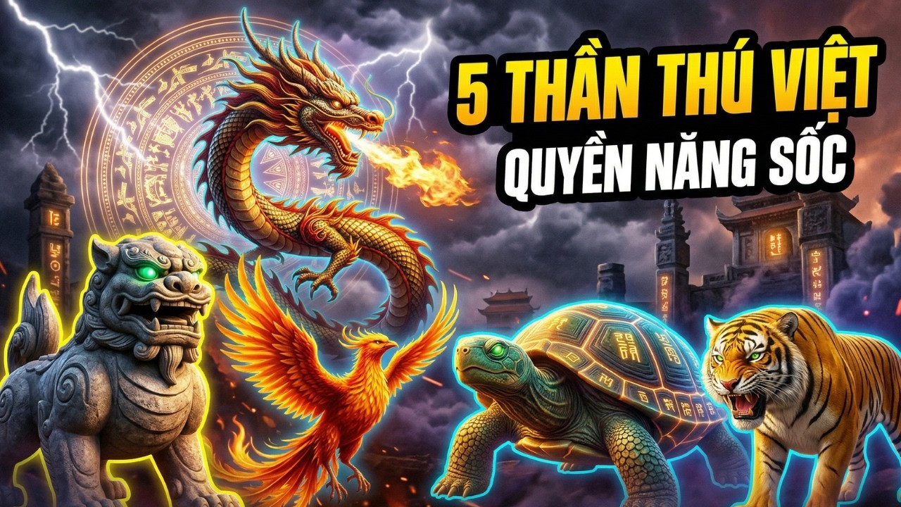 5 Linh Thú Thượng Cổ Của Người Việt: Bí Ẩn Ngàn Năm