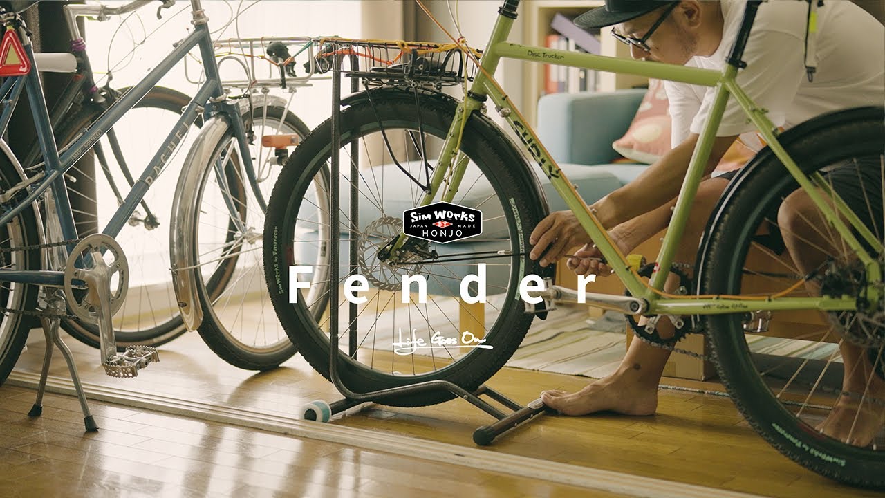 【SIMWORKS Smooth 62 Black】フェンダー取り付け｜install Honjo Fender | simworks |