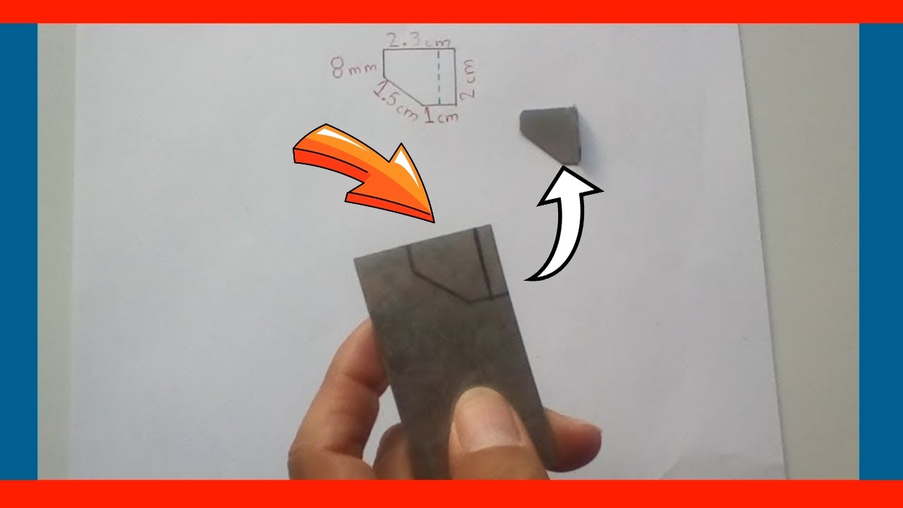 Como hacer guías para maquina overlock.