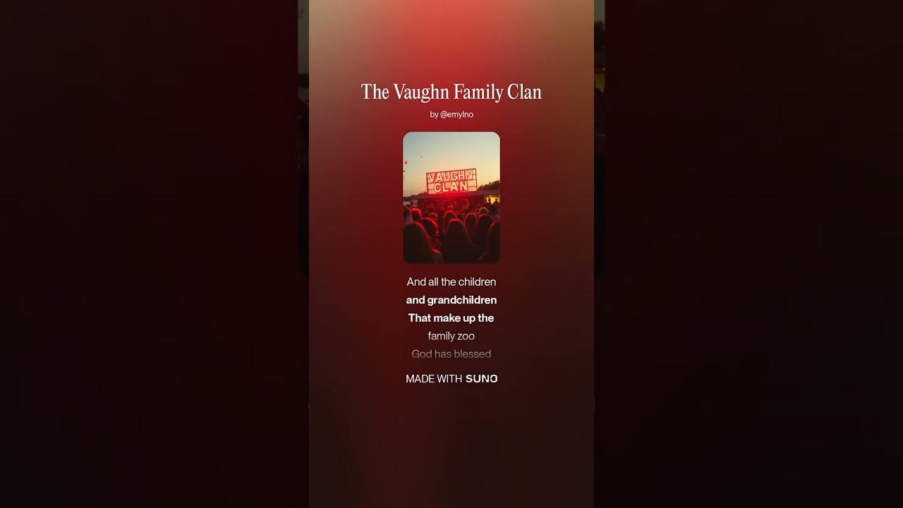 The Vaughn Family Clan (NEW)