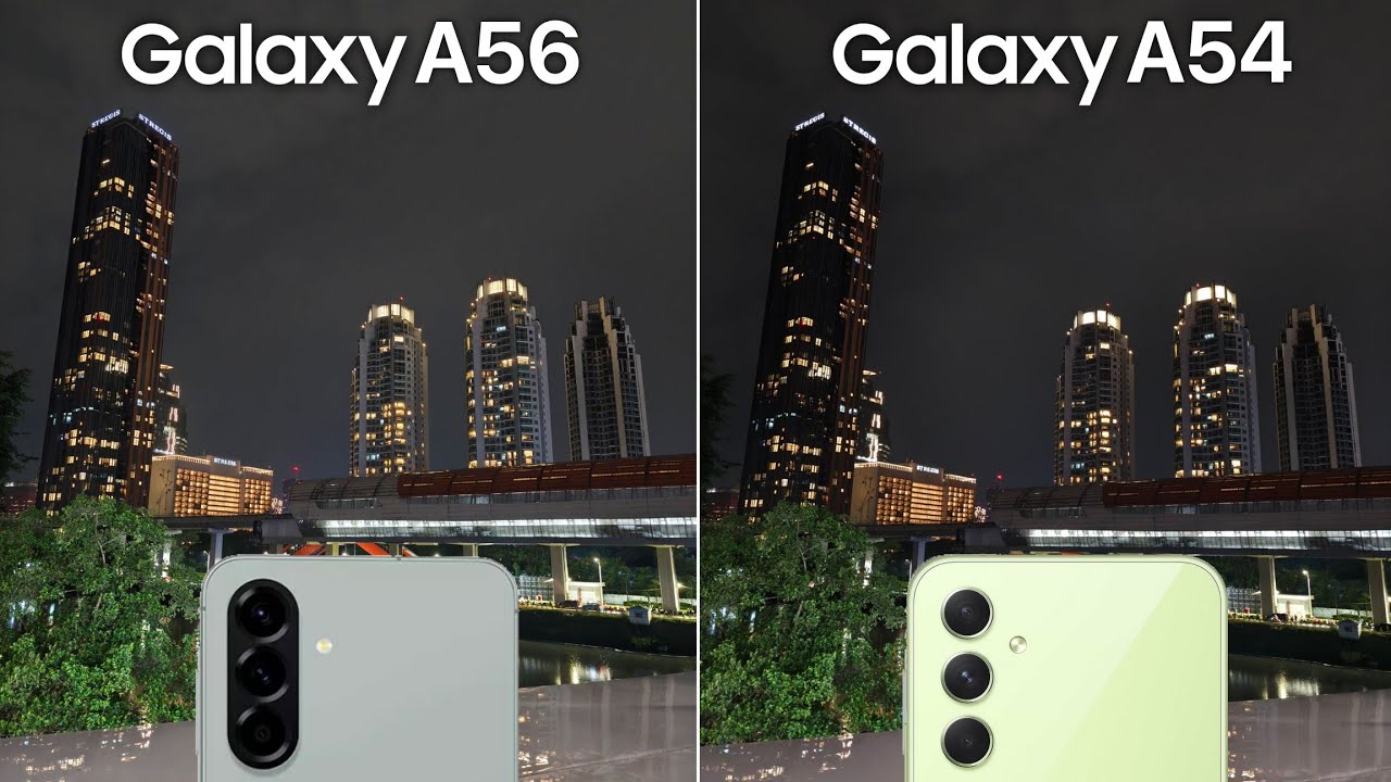 Сравнение камер Samsung Galaxy A56 и Galaxy A54
