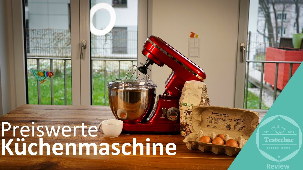 Preiswerte Design Küchenmaschine - Klarstein Bella