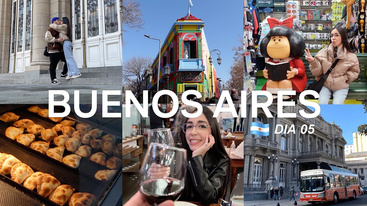 VLOG BUENOS AIRES #04 | Pontos turísticos, Caminito e Parrillada 🇦🇷