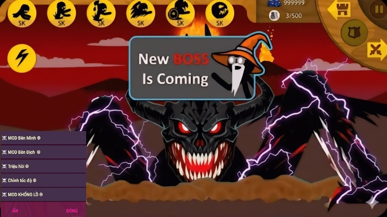 Stick War Legacy Mod Menu _ New Unlocked Final Boss Zombie Upgrade / استيك وار ليجزي اخر اصدار