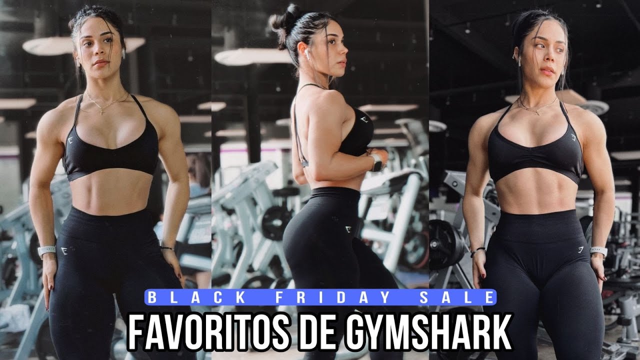 PROBANDO MIS PRENDAS FAVORITAS DE GYMSHARK! (MAÑANA BLACK FRIDAY SALE  80% OFF CODE "ESMEDIAZ10"