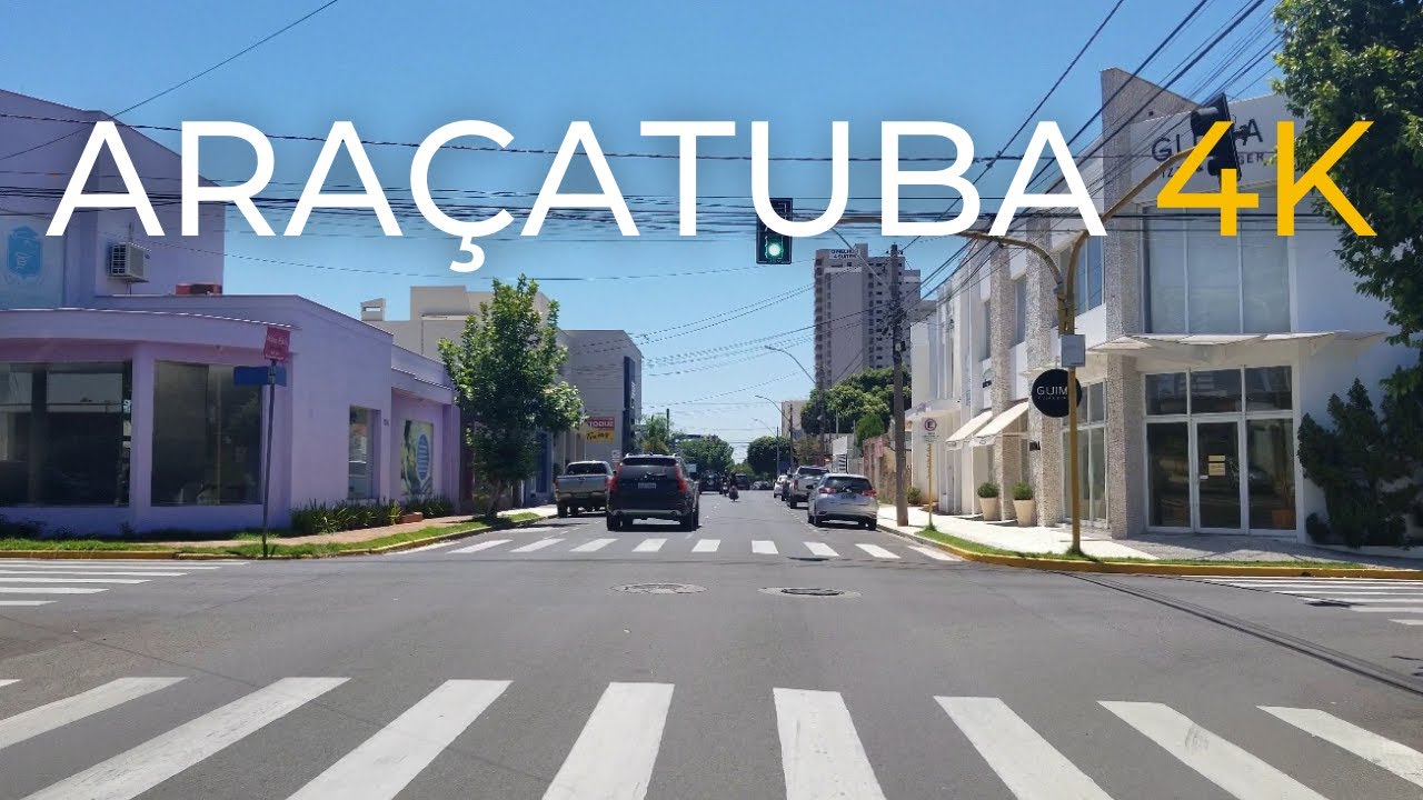[4K] Araçatuba SP – Uma Volta Pela Cidade 2