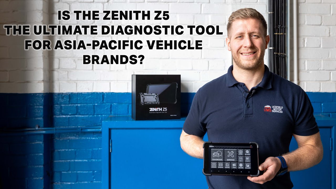 Zenith Z5 Diagnostic Scan Tool from Hickleys - Workshop Review