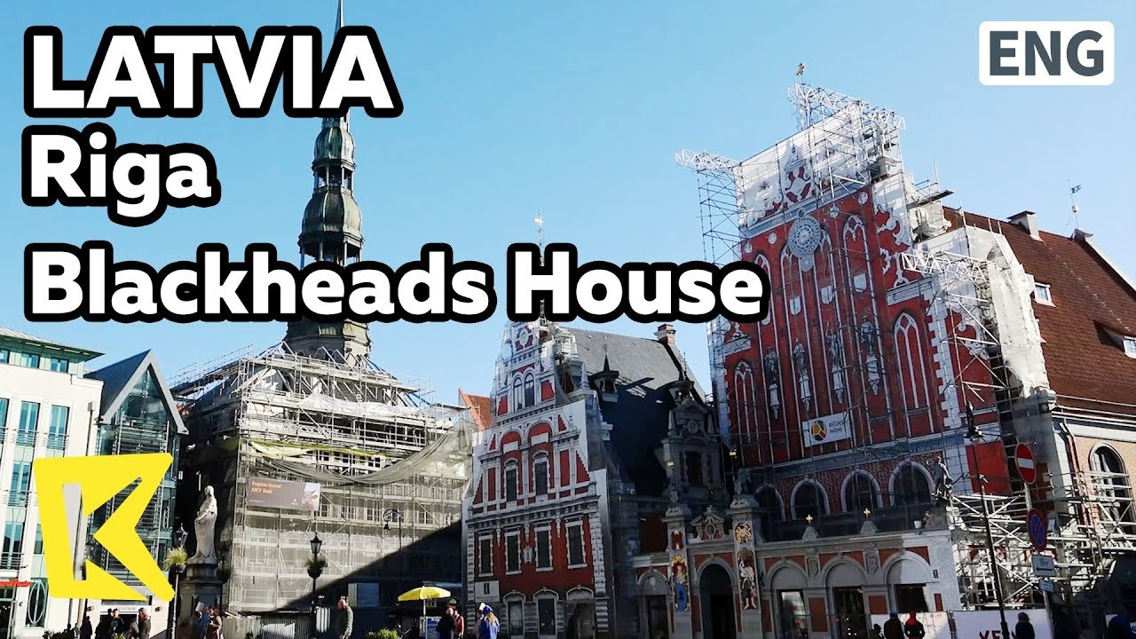 【K】Latvia Travel-Riga[라트비아 여행-리가]구시가지 대표 검은머리 전당/Blackheads House/Guild/Relic/Art Nouveaus/Unesco