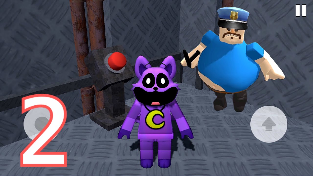 CATNAP PARKOUR MASTER ESCAPE GAME | CATNAP OBBY GAMEPLAY - 2