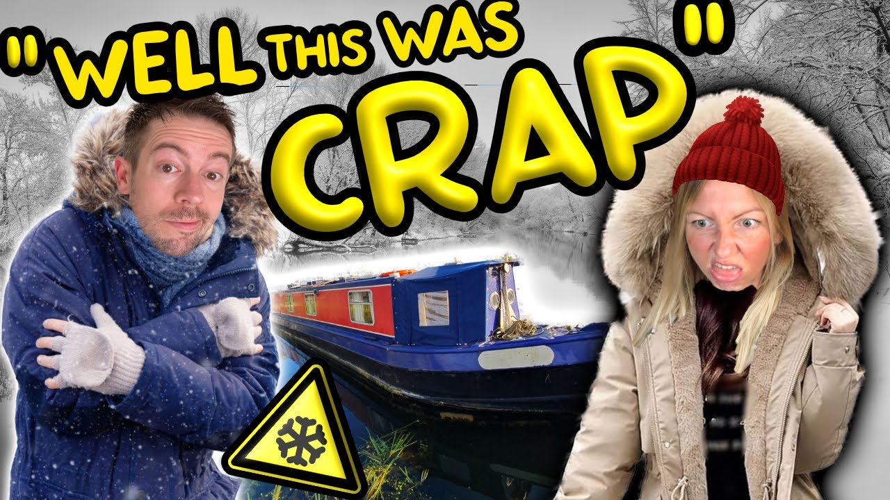 AWFUL IDEA of reinstalling our STOVE in the WINTER !!!! a Narrowboat from HELL !!!!