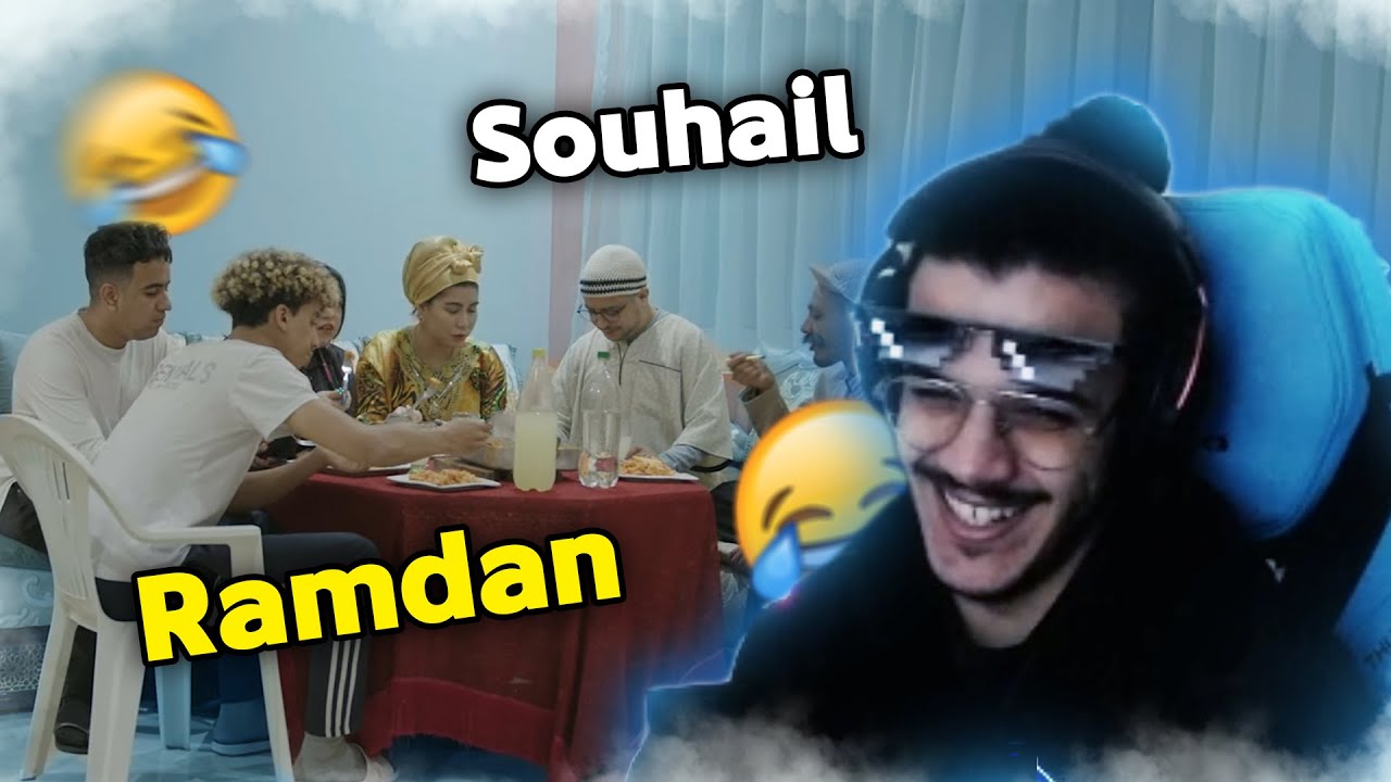 souhail haddadde | gheda ramdan 2 😂 Reaction #3