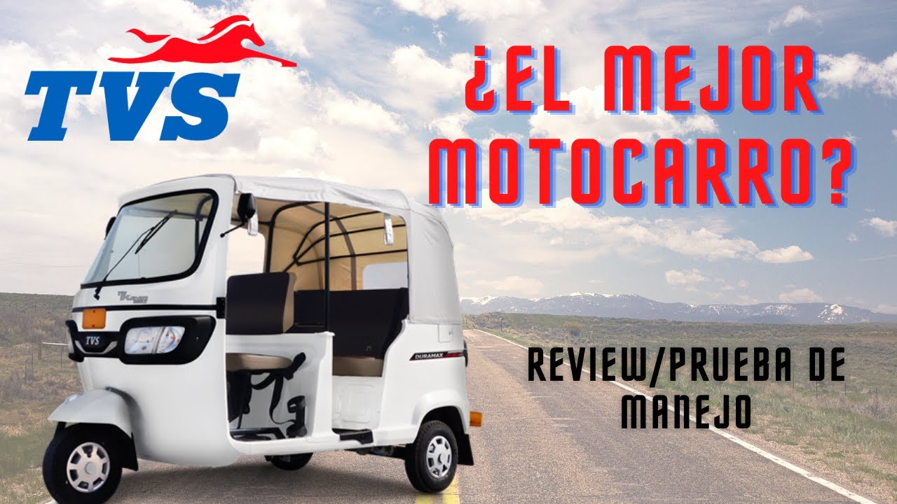¿El mejor motocarro? NUEVO TVS King DURAMAX 225cc/ Review/Prueba de Manejo