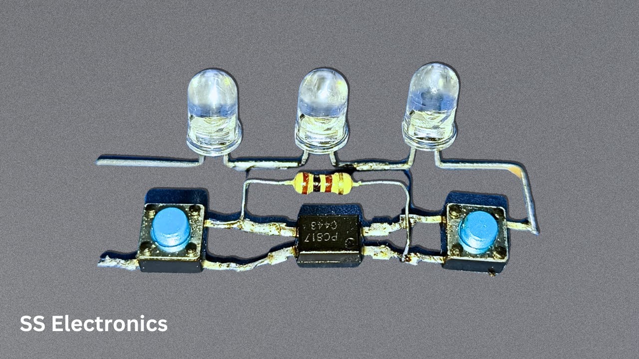 Проект оптопары PC817 | Работа оптопары PC817
