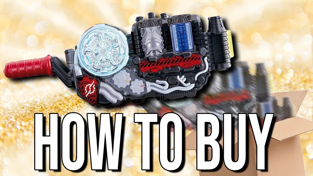 Как купить игрушки Kamen Rider