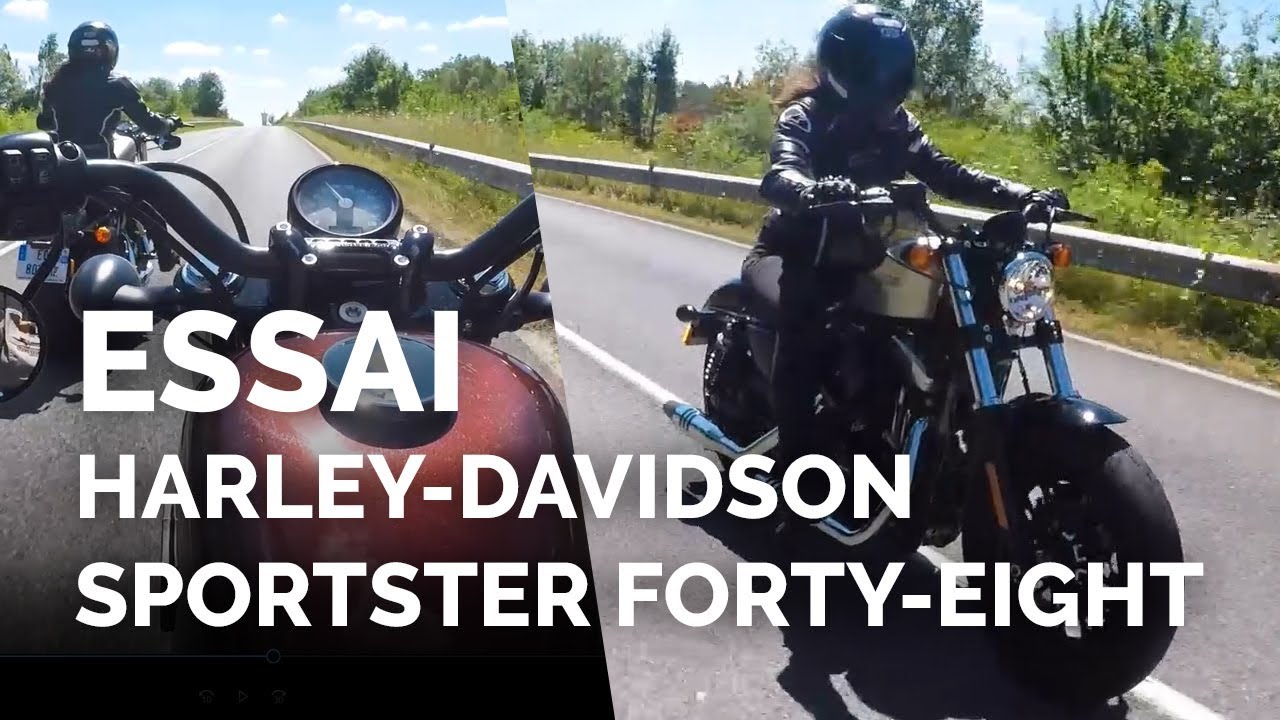 Essai Comparo Harley-Davidson Sportster Forty Eight A2