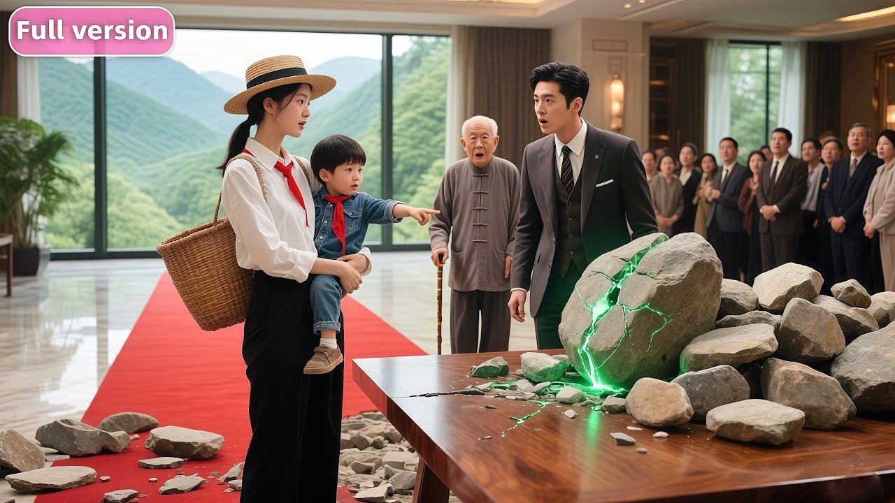 Everyone Mocked Single Mom,But In 3 Secs Her Genius Son Found Real Jade In 1000 Stones&mdash;Stunning CEO!