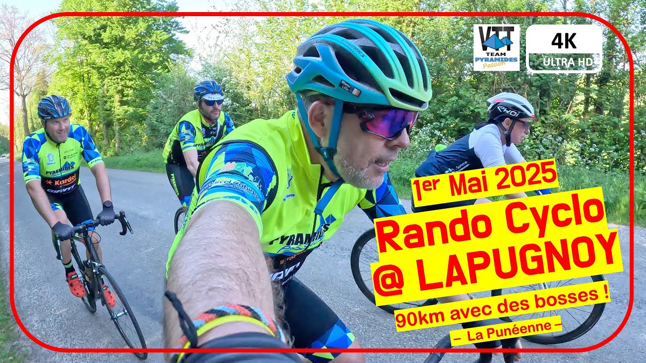 1er mai 2025 : Cyclo Lapugnoy "La Punéenne" | 90km